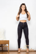 Plus Size High Waist Butt Lifting Yoga Denim Jeans
