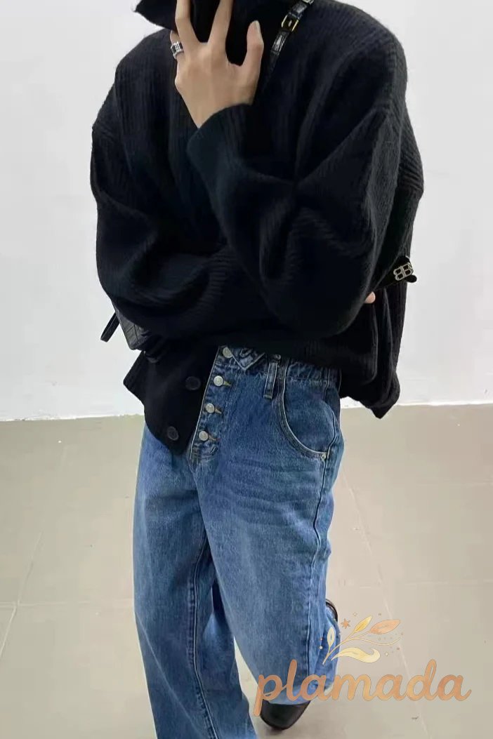 Ribbed Single Breasted Cardigan
